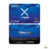 Card contactless RFID si NFC pentru protejarea cardurilor bancare, model Ripple