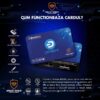 Card contactless RFID si NFC pentru protejarea cardurilor bancare, model DASH - imagine 4