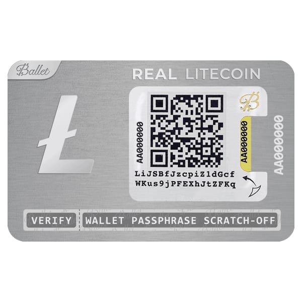 Ballet REAL Litecoin Wallet Portofel Pentru Criptomonede Litecoin