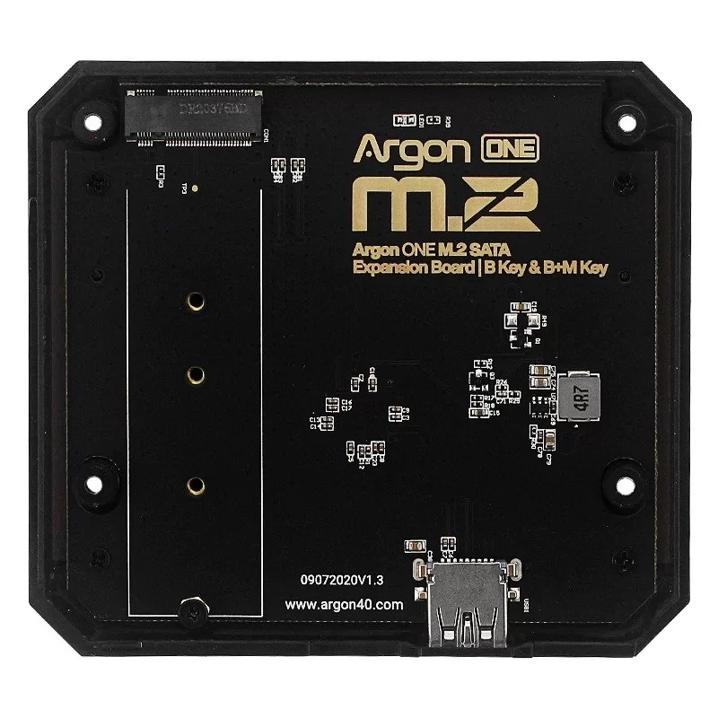Kit Raspberry PI 4 model B 4/8 GB RAM, card 32/64/128 GB, Combo Argon ONE M.2 SATA/NVMe Case + Expansion Board - Image 6